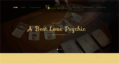 Desktop Screenshot of abestlovepsychic.com